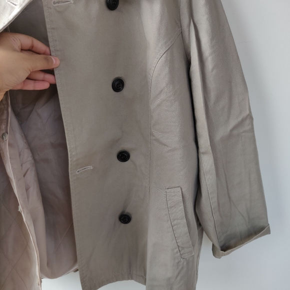 Beige double breasted jacket - Picture 3 of 5